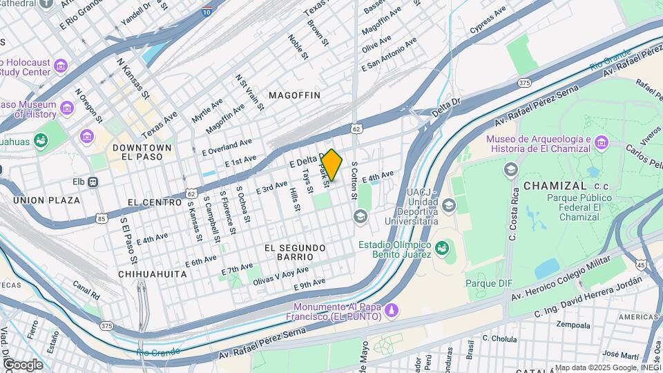 520 S Park St Mapa y Detalles de la Ubicación