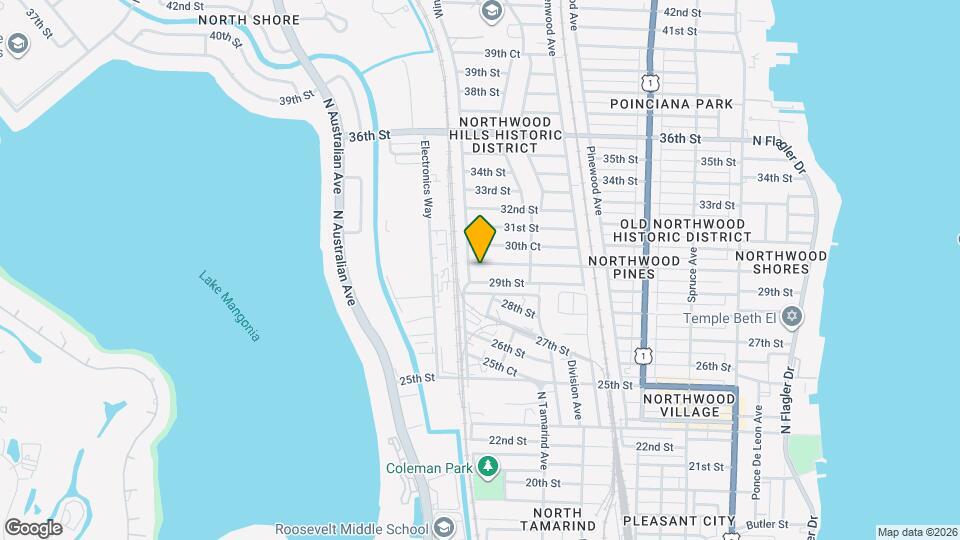 952 30th St Mapa y Detalles de la Ubicación