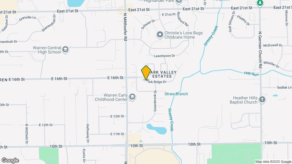 10127 Park Ridge Dr Map and Location Details