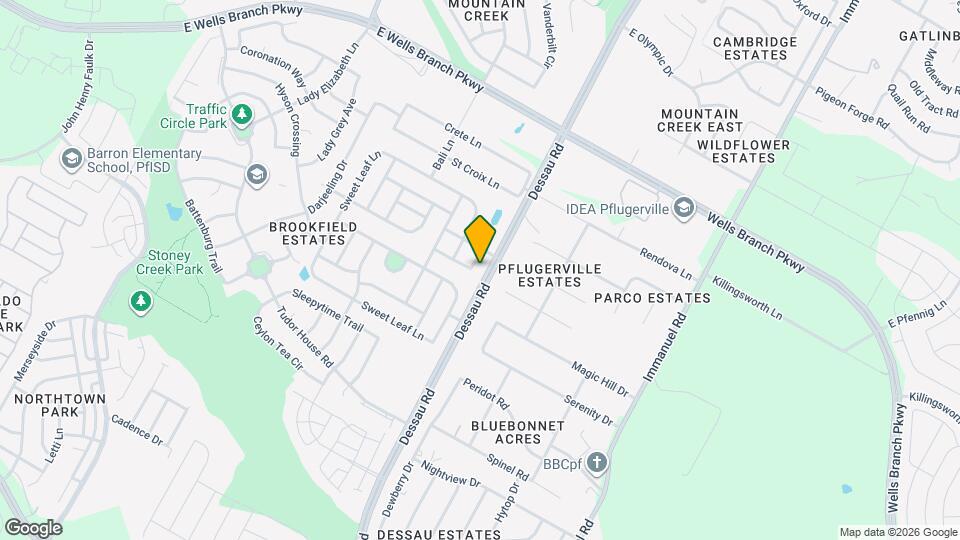 1901 Golden Sunrise Ln Map and Location Details