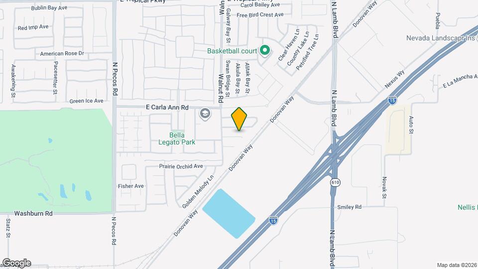 3936 Red Trumpet Ct Mapa y Detalles de la Ubicación