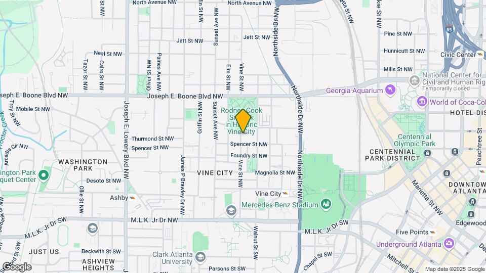 217 Vine St NW Map and Location Details
