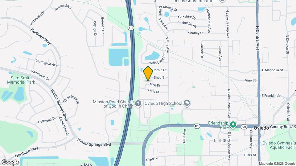 899 Rich Dr Map and Location Details