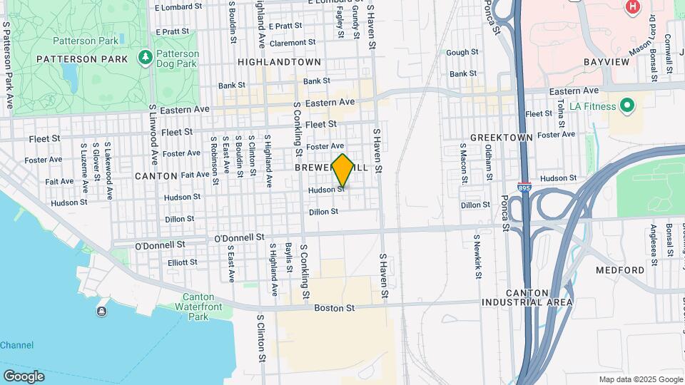 3819 Hudson St Map and Location Details
