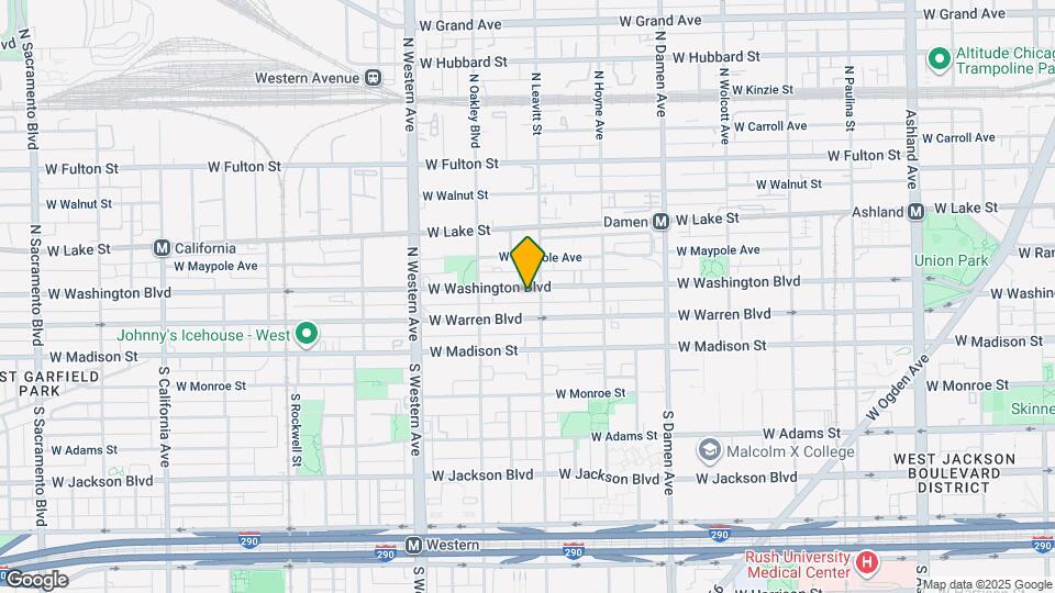 2213 W Washington Blvd Map and Location Details