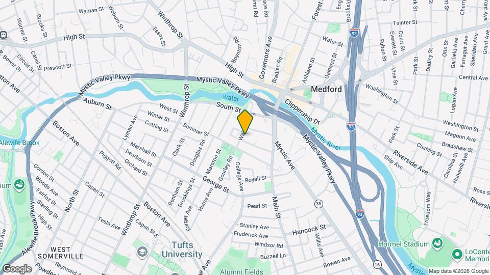 36 Walnut St Map and Location Details