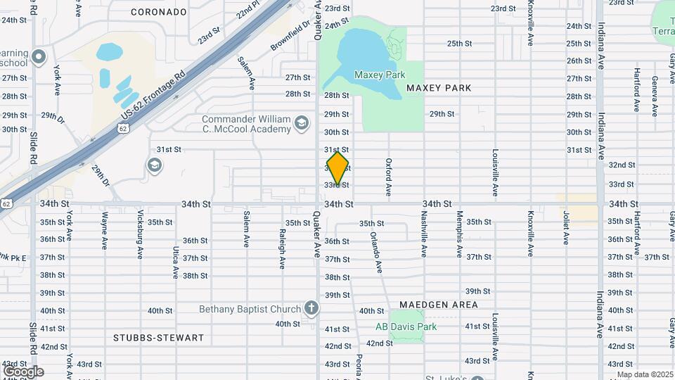 4309 33rd St Map and Location Details