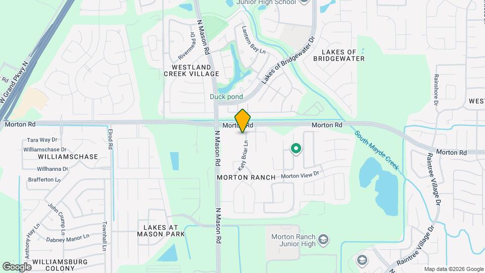 2923 Katy Briar Ln Mapa y Detalles de la Ubicación