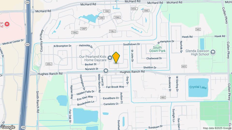 3214 Southmere Ln Map and Location Details