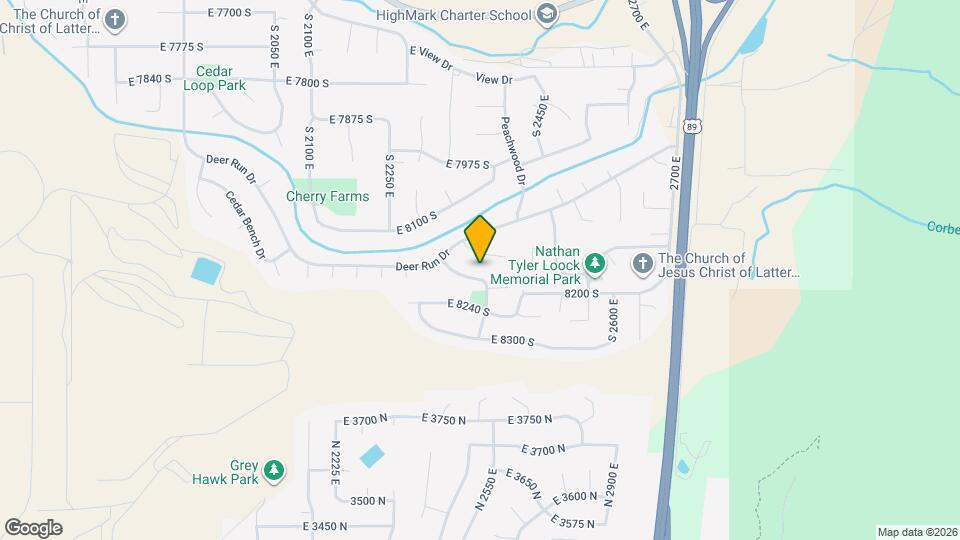 8146 Deer Run Way Map and Location Details