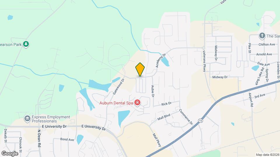 1633 Academy Dr Map and Location Details