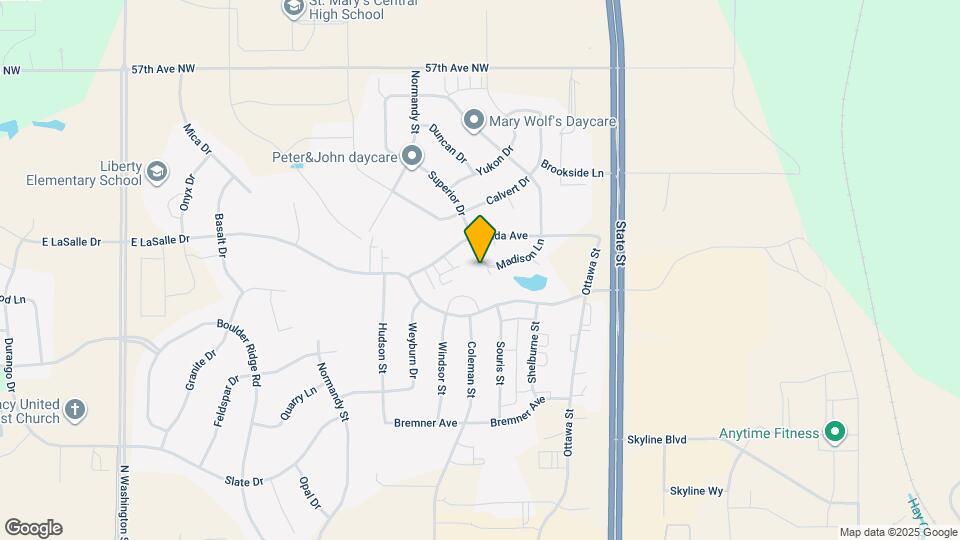 949 Madison Ln Map and Location Details