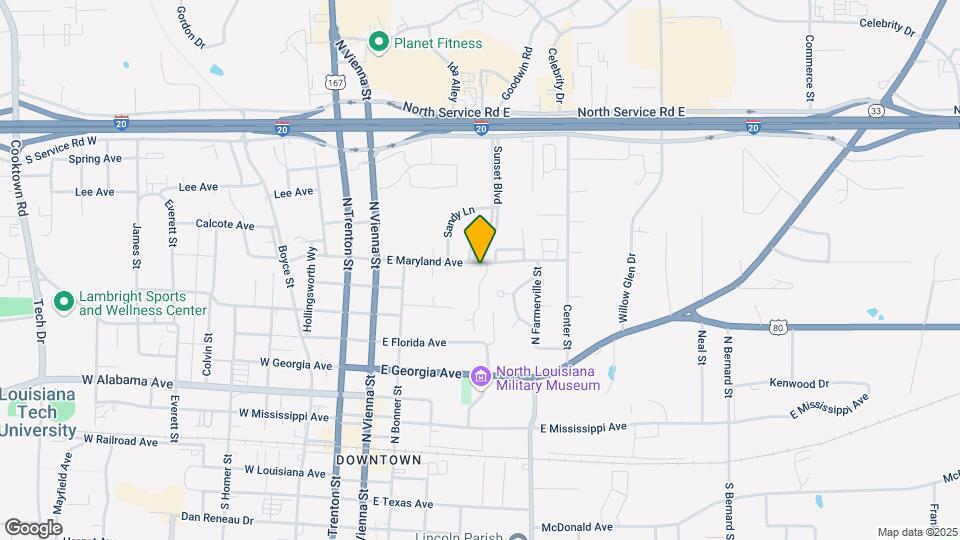 460 E Maryland Ave Map and Location Details