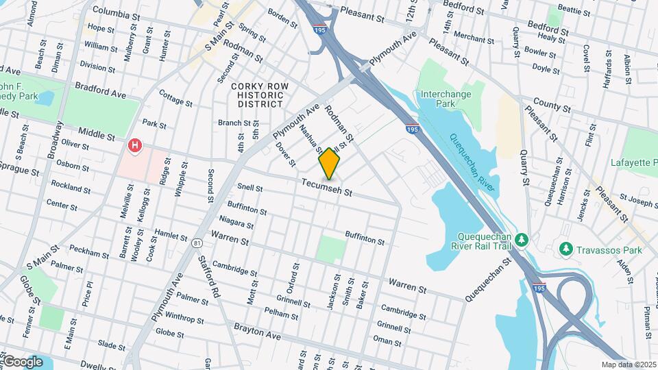 298 Tecumseh St Map and Location Details