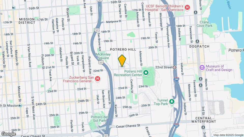 2036 22nd St Map and Location Details