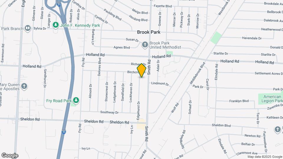 6347 Edgehurst Dr Map and Location Details