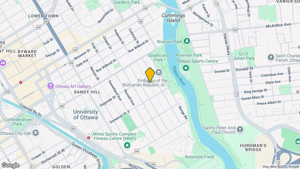 93 Goulburn Av Map and Location Details