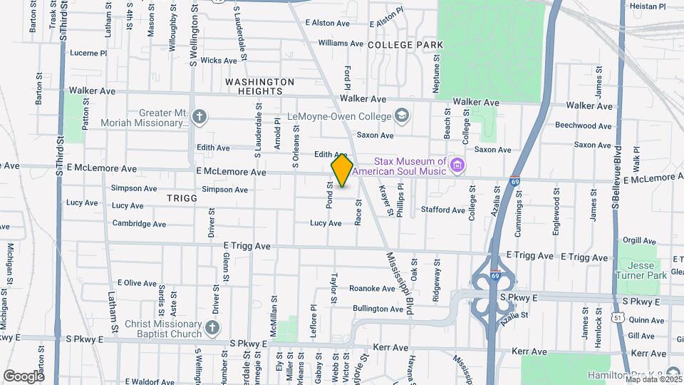 720 Regent Pl Map and Location Details