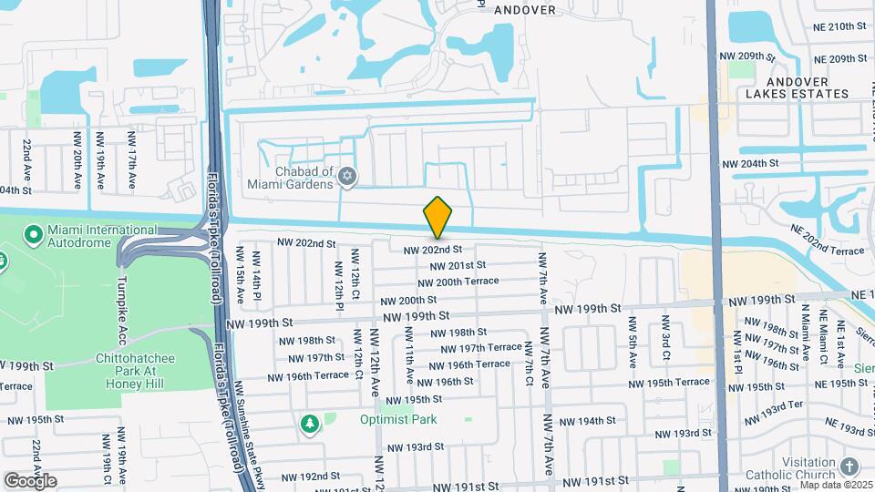 961 NW 202nd St Map and Location Details