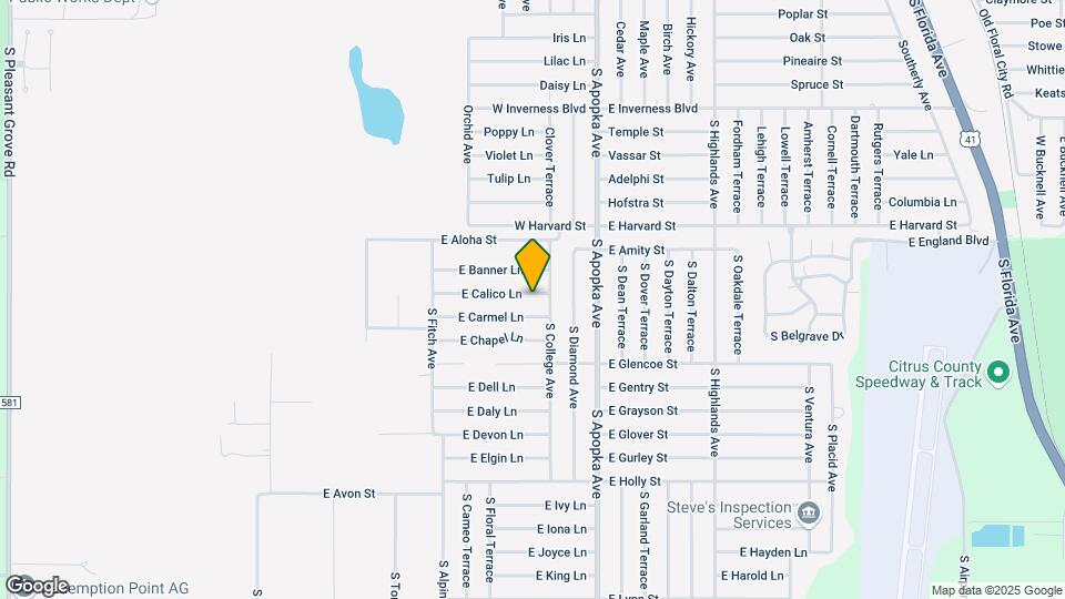 6140 E Calico Ln Map and Location Details