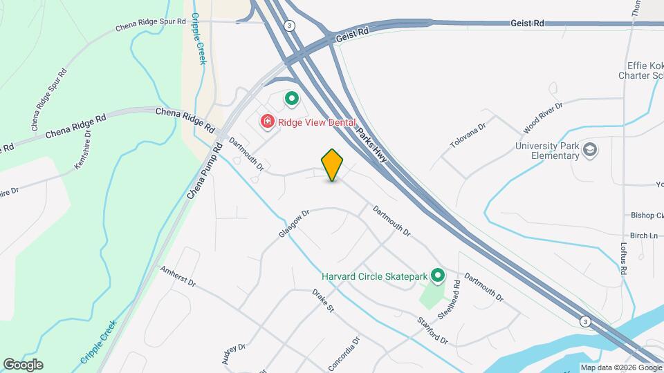 4921 Dartmouth Dr Map and Location Details