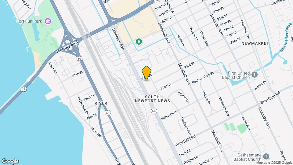 602 74th St, Unit 10 Map and Location Details