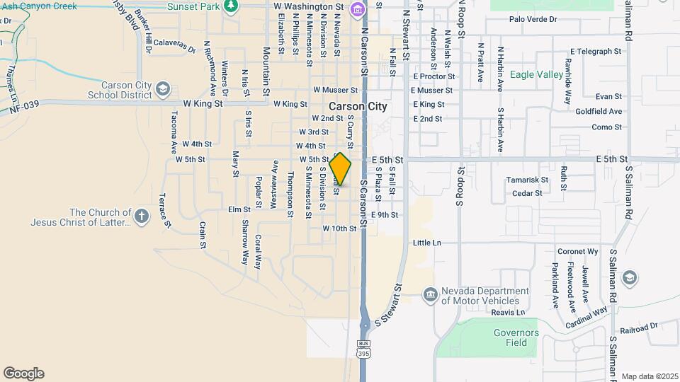 701-705 S Nevada St Map and Location Details