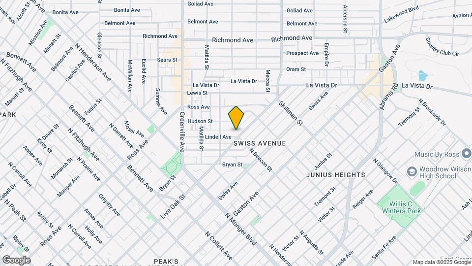 5931 Lindell Ave Mapa y Detalles de la Ubicación
