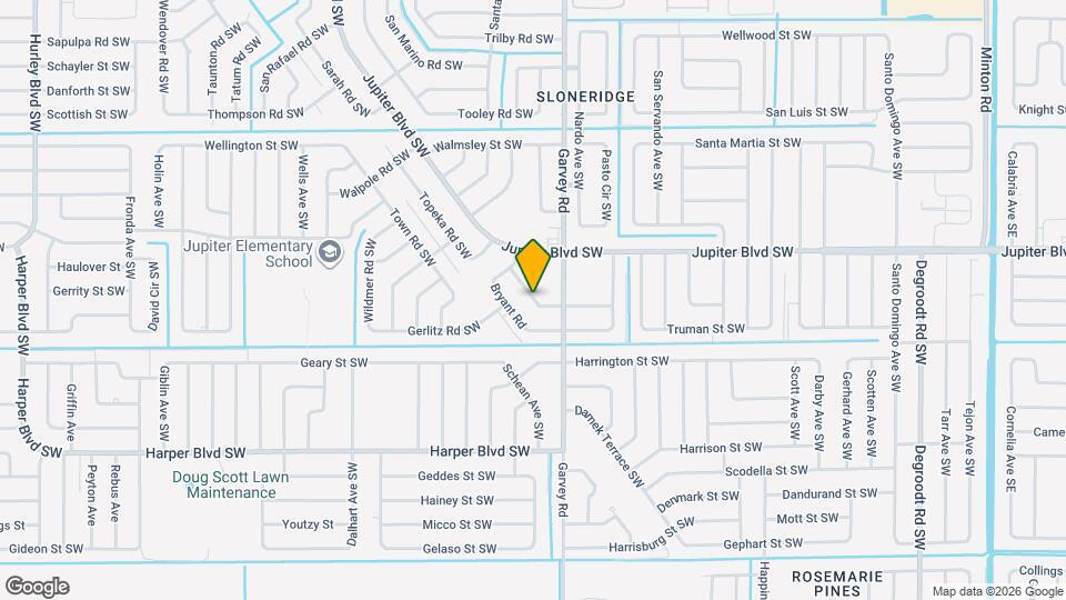 664 Weaver Rd SW Map and Location Details