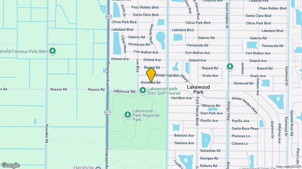 8301 Kenwood Rd Map and Location Details