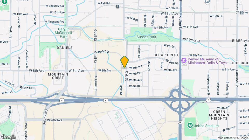 763-771 Oak St Mapa y Detalles de la Ubicación