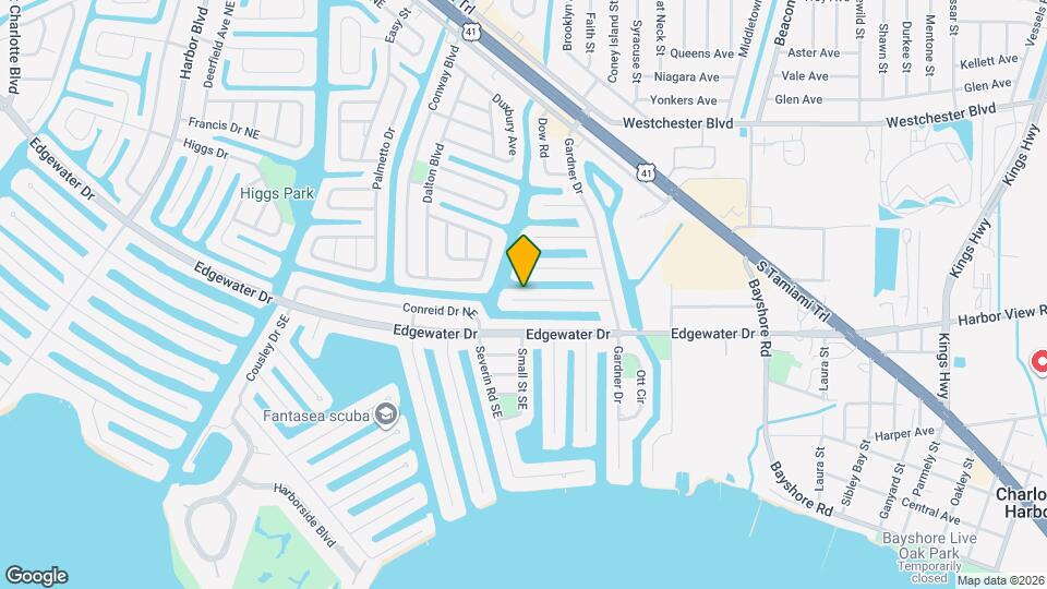 585 Lindley Terrace Map and Location Details