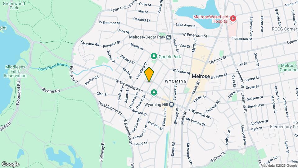124 Trenton St, Unit 1st Floor Map and Location Details