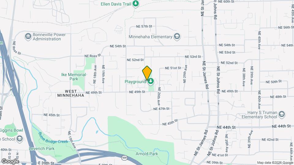 4941 NE 24th Ave Map and Location Details