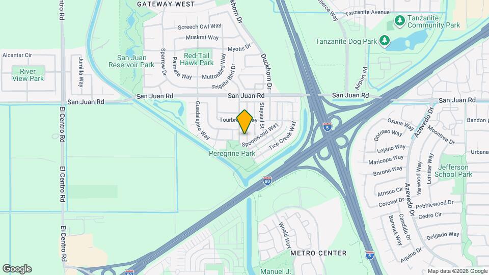 3017 Touchman St Map and Location Details