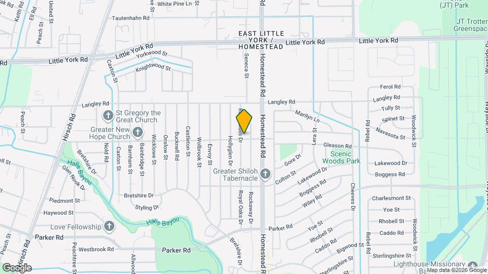 10502 Royal Oaks Dr Map and Location Details