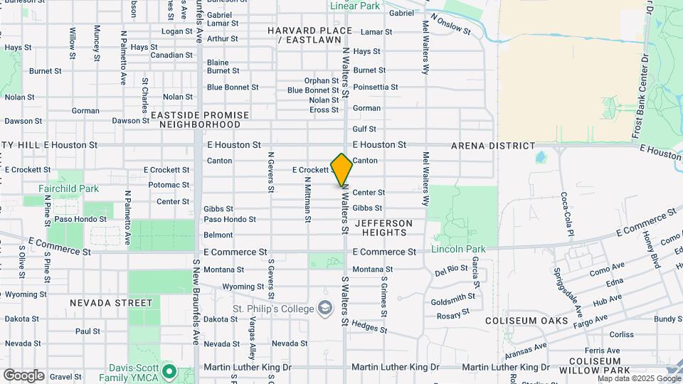 1659 Center St Map and Location Details