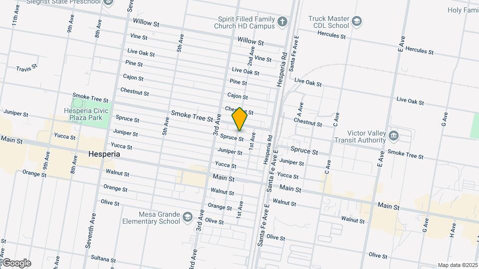 16446 Spruce St Map and Location Details