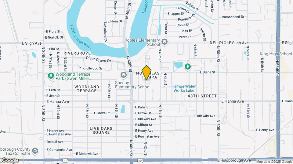 6402 Riverbend Cir Mapa y Detalles de la Ubicación