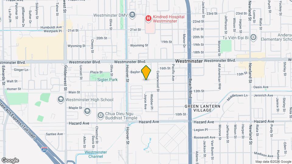 7641 14th St Map and Location Details