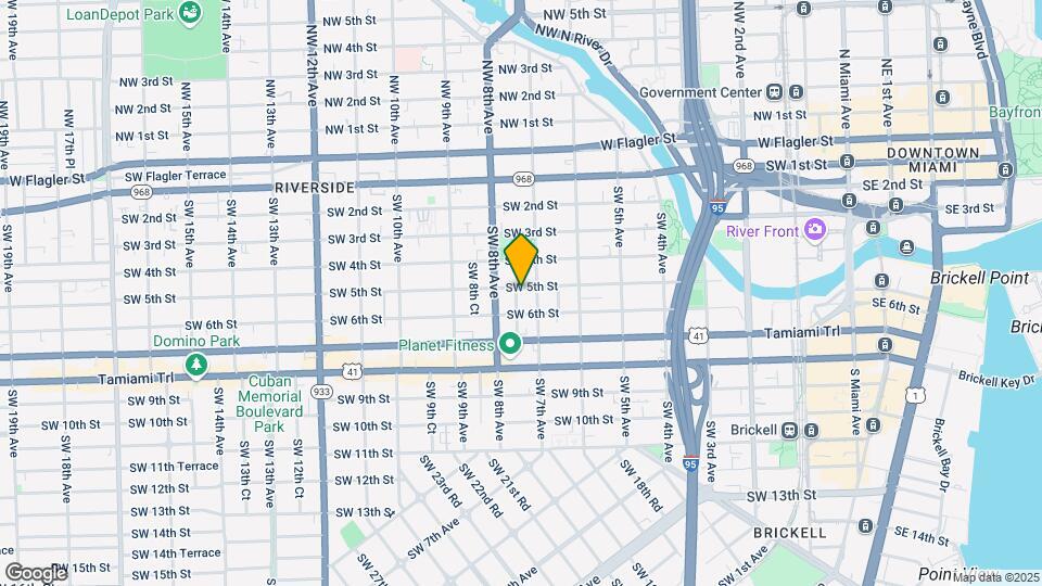 505 SW 7th Ct Map and Location Details