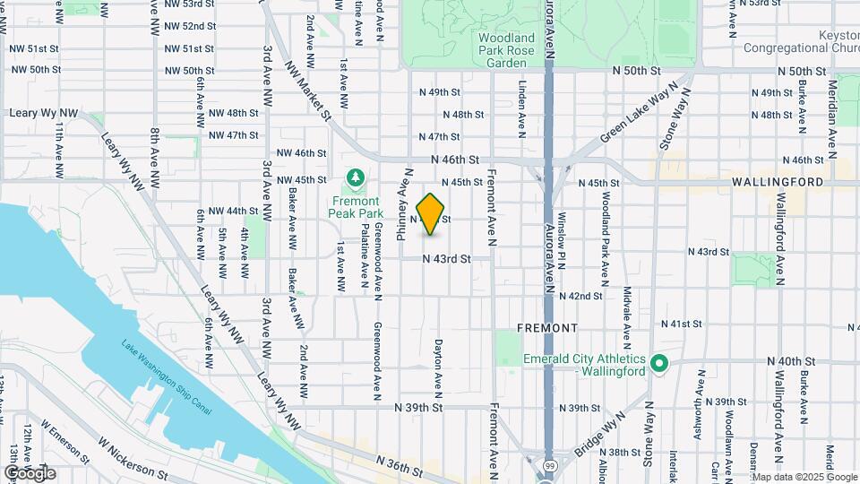 4316 Francis Ave N Mapa y Detalles de la Ubicación