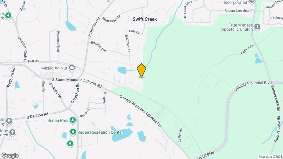 1580 Smithson Ct Map and Location Details