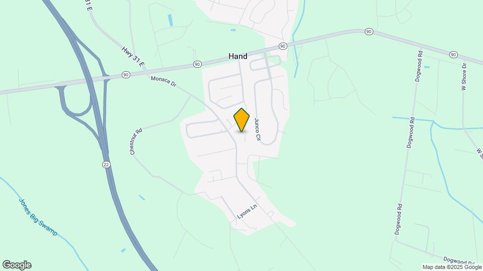 176 Whispering Oaks Dr Mapa y Detalles de la Ubicación