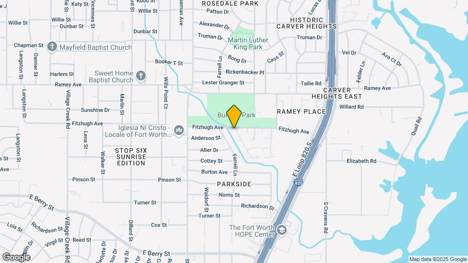 Village Creek Map and Location Details