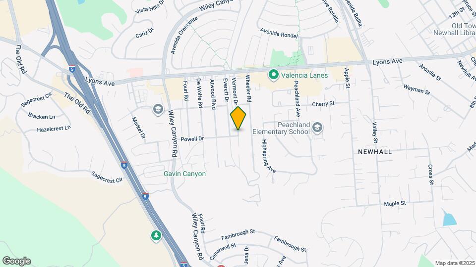 25101 Vermont Dr Map and Location Details