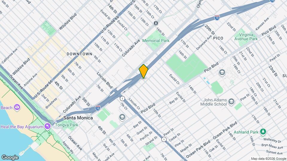 1760 11th St Mapa y Detalles de la Ubicación