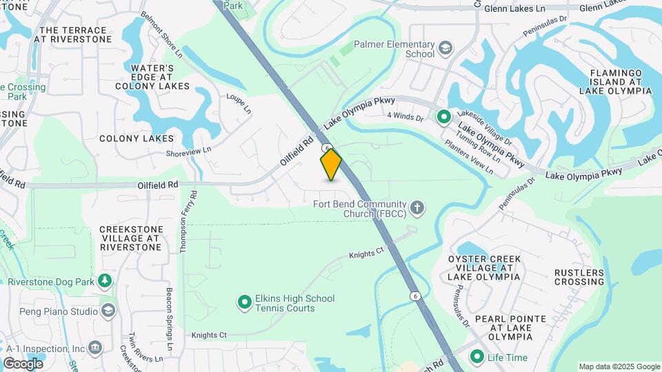7339 Colony Bend Ln Mapa y Detalles de la Ubicación