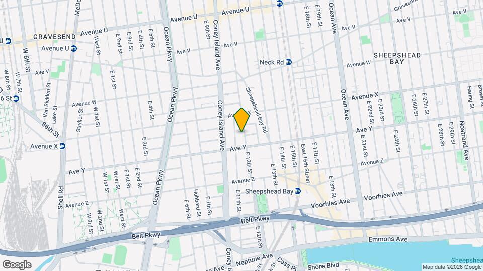 2458 E 12th St Map and Location Details