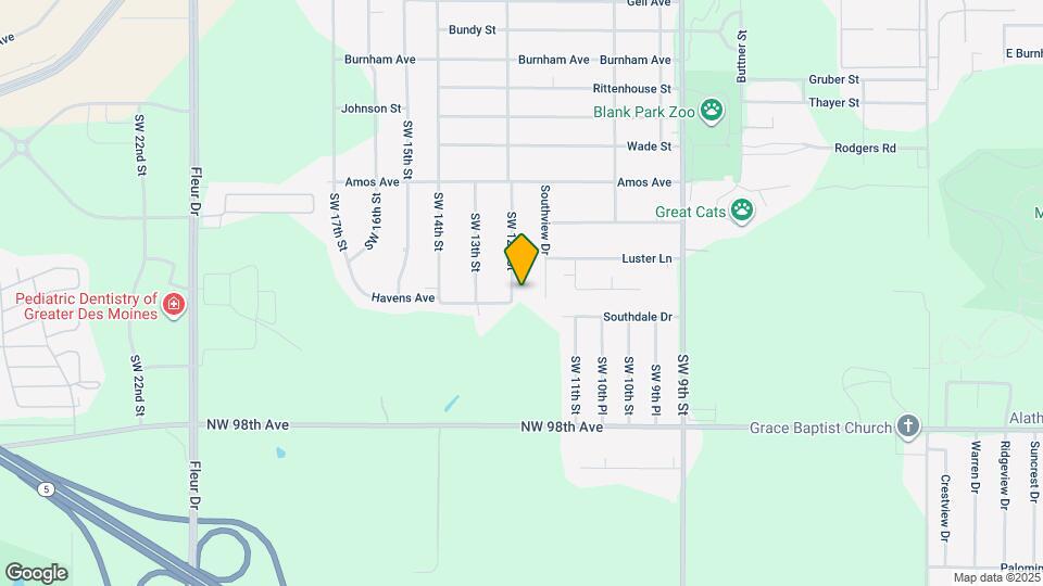 7507 SW 12th St Map and Location Details